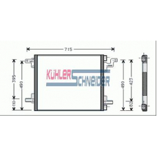 0320051 KUHLER SCHNEIDER Конденсатор, кондиционер