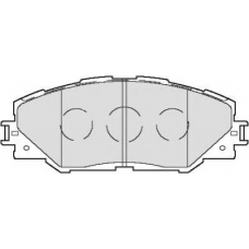 ADB01625 COMLINE Комплект тормозных колодок, дисковый тормоз