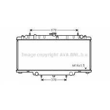 DNA2394 Prasco Радиатор, охлаждение двигателя