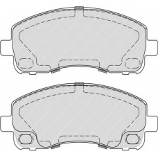FVR4315 FERODO Комплект тормозных колодок, дисковый тормоз