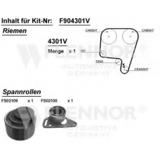 F904275V FLENNOR Комплект ремня грм