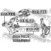0324-RELH FEBEST Рычаг независимой подвески колеса, подвеска колеса