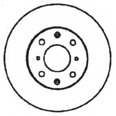 561383BC BENDIX Тормозной диск