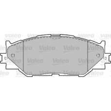 601035 VALEO Комплект тормозных колодок, дисковый тормоз