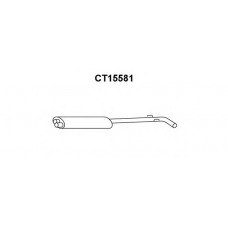 CT15581 VENEPORTE Предглушитель выхлопных газов