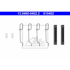 13.0460-0402.2 ATE Комплектующие, колодки дискового тормоза