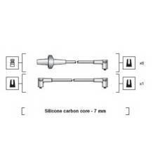 941318111055 MAGNETI MARELLI Комплект проводов зажигания