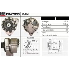 DRA7880 DELCO REMY Генератор