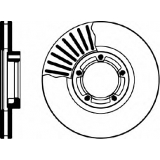 MDC996 MINTEX Тормозной диск