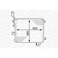 350203614000 MAGNETI MARELLI Конденсатор, кондиционер