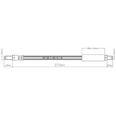 VBH330 MOTAQUIP Тормозной шланг