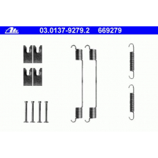 03.0137-9279.2 ATE Комплектующие, тормозная колодка