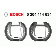 0 204 114 634 BOSCH Комплект тормозных колодок