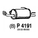 P4191 FENNO Глушитель выхлопных газов конечный
