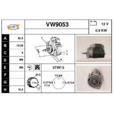 VW9053 SNRA Стартер