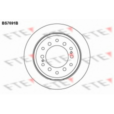 BS7691B FTE Тормозной диск
