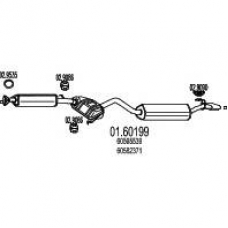 01.60199 MTS Глушитель выхлопных газов конечный