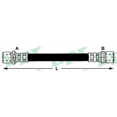 6T47630 LPR Тормозной шланг