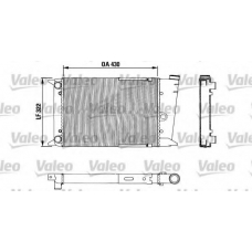 883678 VALEO Радиатор, охлаждение двигателя