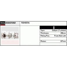 DC82592 DELCO REMY Тормозной суппорт