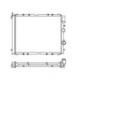 53209 NRF Радиатор, охлаждение двигателя