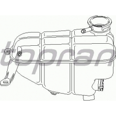 400 907 TOPRAN Компенсационный бак, охлаждающая жидкость