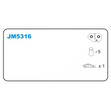 JM5316 JANMOR Катушка зажигания