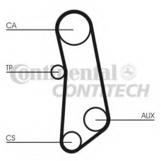 CT571 CONTITECH Ремень ГРМ