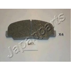 PA-607AF JAPANPARTS Комплект тормозных колодок, дисковый тормоз