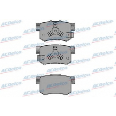 AC0581404D AC Delco Комплект тормозных колодок, дисковый тормоз