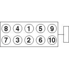 22-53009B GOETZE Комплект болтов головки цилидра