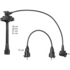 ZEF945 BERU Комплект проводов зажигания