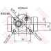 BWF159 TRW Колесный тормозной цилиндр