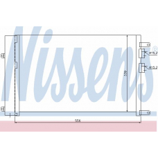 940053 NISSENS Конденсатор, кондиционер