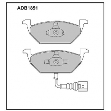ADB1851 Allied Nippon Тормозные колодки