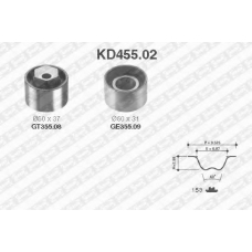 KD455.02 SNR Комплект ремня грм