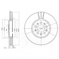 BG3035 DELPHI Тормозной диск