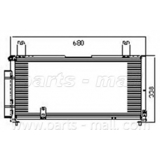 PXNCM-004 Parts mall Конденсатор, кондиционер