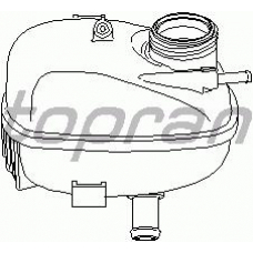 206 672 TOPRAN Компенсационный бак, охлаждающая жидкость