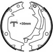 RA29810 RAICAM Комплект тормозных колодок