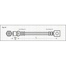 8150 24107 TRISCAN Тормозной шланг