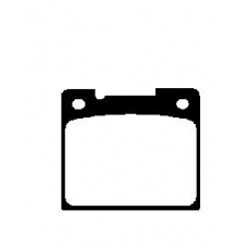 1501224813 S.b.s. Комплект тормозных колодок, дисковый тормоз