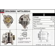 DRA3696 DELCO REMY Генератор