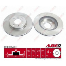 C3R005ABE ABE Тормозной диск