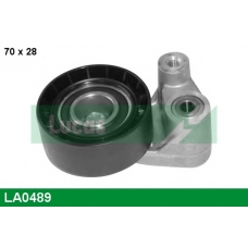 LA0489 TRW Натяжной ролик, поликлиновой  ремень