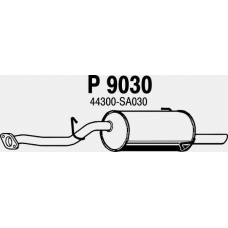 P9030 FENNO Глушитель выхлопных газов конечный