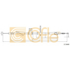 17.5049 COFLE Трос, стояночная тормозная система