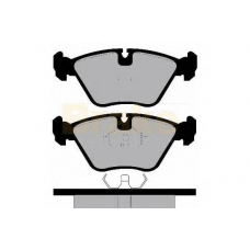 PA528 BRAKE ENGINEERING Комплект тормозных колодок, дисковый тормоз