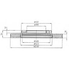 BDC4793 QUINTON HAZELL Тормозной диск