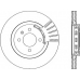 BDA1586.20 OPEN PARTS Тормозной диск